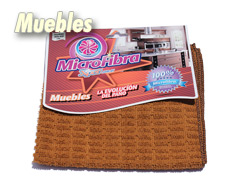 Paño microfibra MUEBLES textil 40 x 40